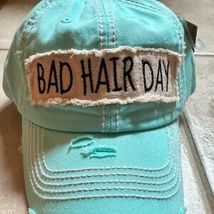 KBETHOS Mint Bad Hair Day Womens Adjustable Baseball Cap